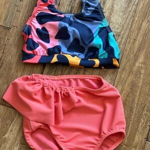 Dance set 2 piece child size 7/8